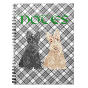Carnet Scotties tartan
