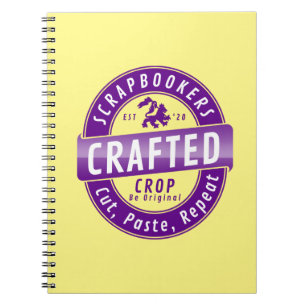 Carnet "Scrapbookers - Couper, Coller et Répéter"