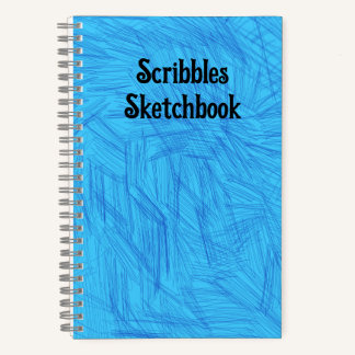 Carnet Scribbles Sketchbook Bleu clair
