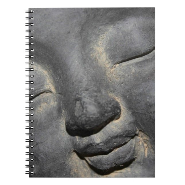 Carnet Sculpture en pierre de Bouddha (Devant)