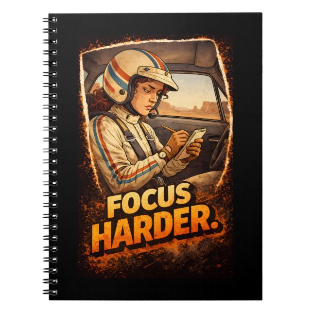 Carnet Se Concentrer Plus Fortement (Devant)