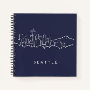Carnet Seattle Skyline