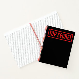 Carnet secret de pointe noir