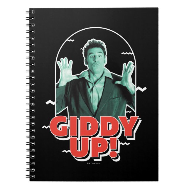 Carnet Seinfeld | Kramer - Giddy Up! (Devant)