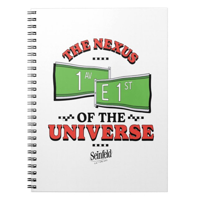 Carnet Seinfeld | Le Nexus de l'Univers (Devant)