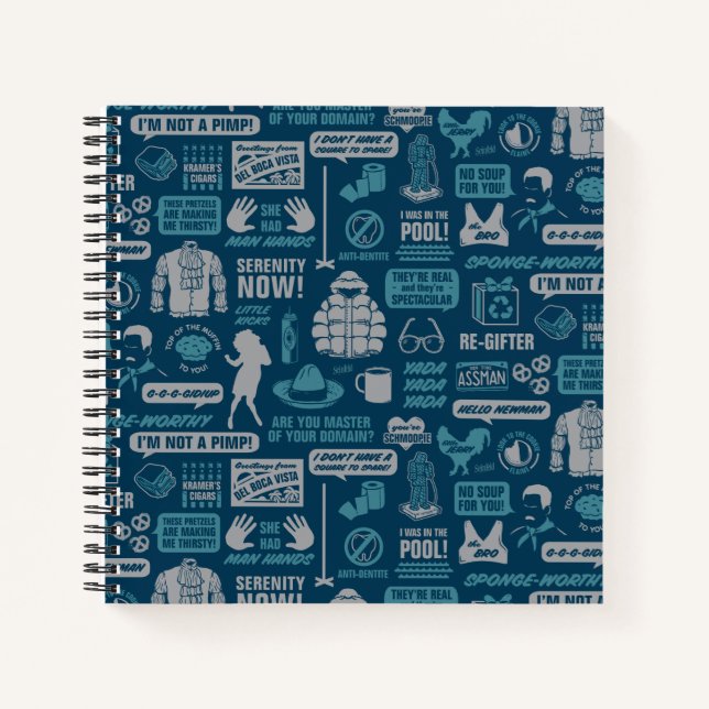 Carnet Seinfeld | Motif de mème (Devant)