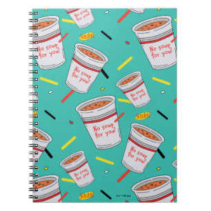 Carnet Seinfeld Pas de soupe pour vous Motif