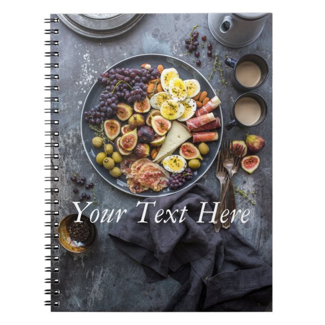 Carnet Sélection de nourriture italienne (Devant)