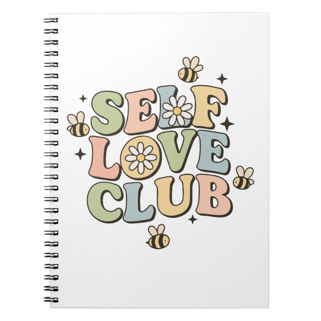 Carnet Self Love Club - Mental Health Matters (Devant)