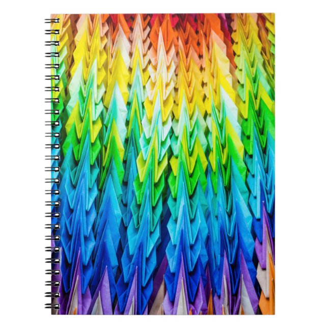 Carnet Senbazuru ou mille grues origami (Devant)