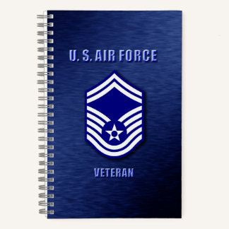 Carnet Senior Master Sergeant USAF Spiral Notebook