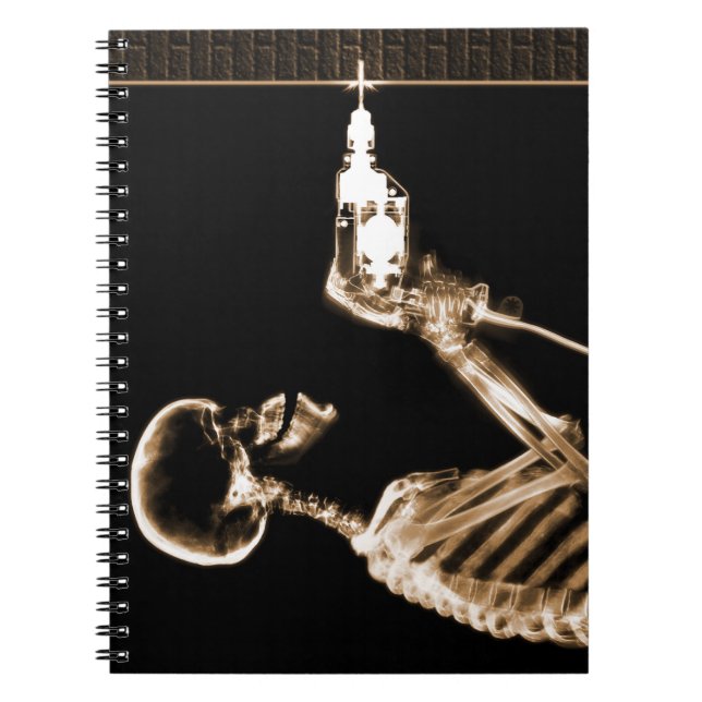 Carnet Séphia X-Ray Skeleton Builder (Devant)