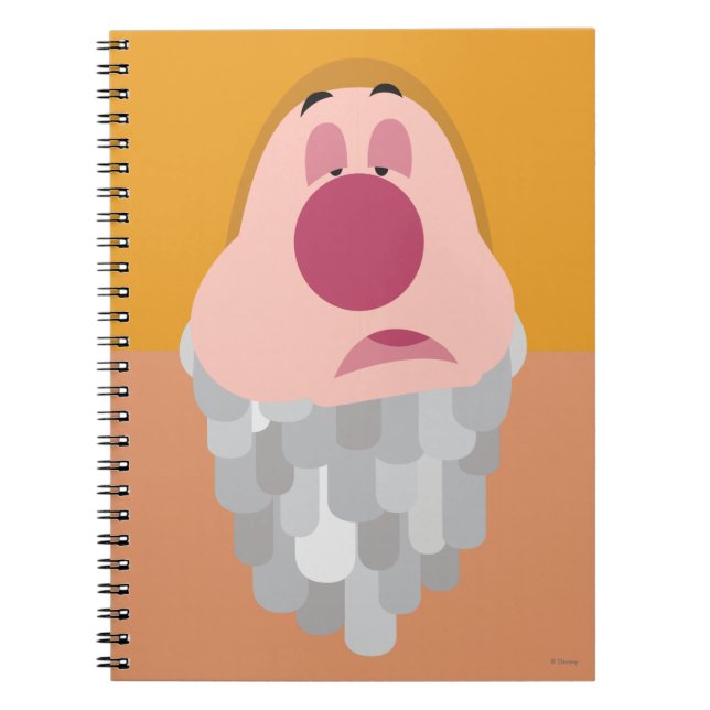 Carnet Sept nains - Corps de personnage éternué (Devant)
