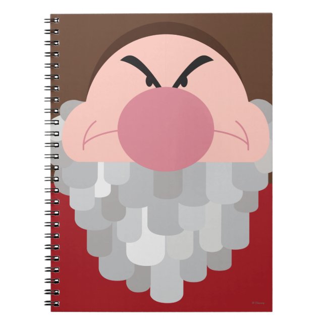 Carnet Sept nains - Grumpy Character Body (Devant)
