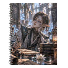 Sérénité / Calligraphe / Scriptorium inondé
