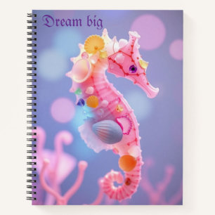 Carnet Serenity Seahorse & Seashell
