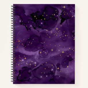 Carnet Série Conception Galaxie Violette 8