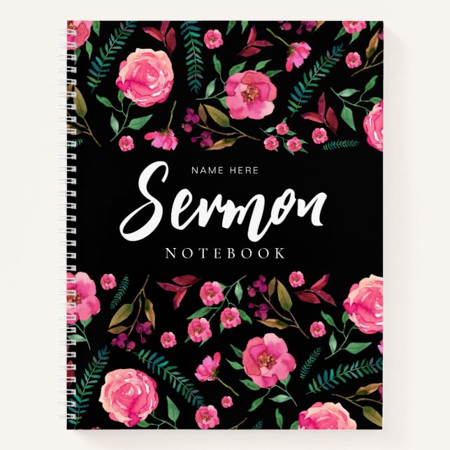 Carnet Sermon moderne (Devant)