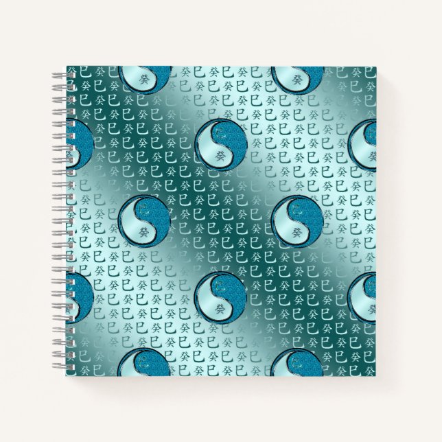 Carnet Serpent d'eau (Devant)