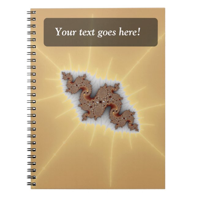Carnet Serpus - Art Fractal (Devant)