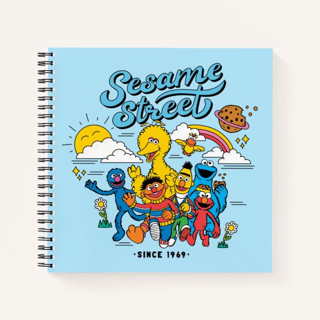 Carnet Sesame Street | Depuis 1969 (Devant)