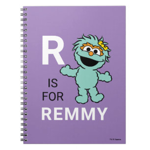 Carnet Sesame Street   R is for Rosita   Add Your Name