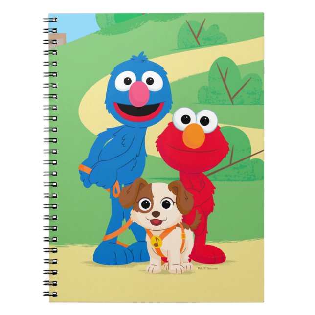 Carnet Sesame Street | Tango avec Grover & Elmo (Devant)