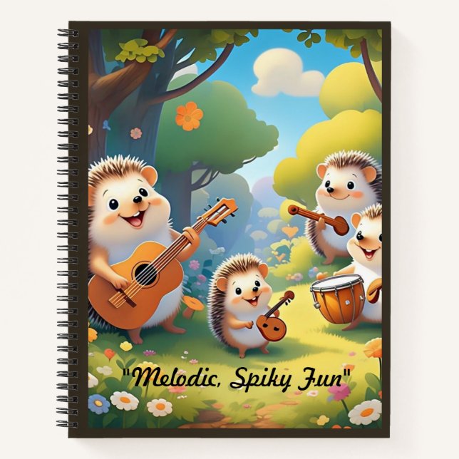 Carnet "Session de jambe du hérisson" (Devant)