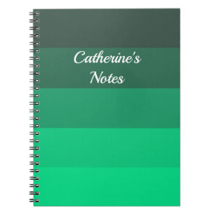 Carnet Shades of Jade