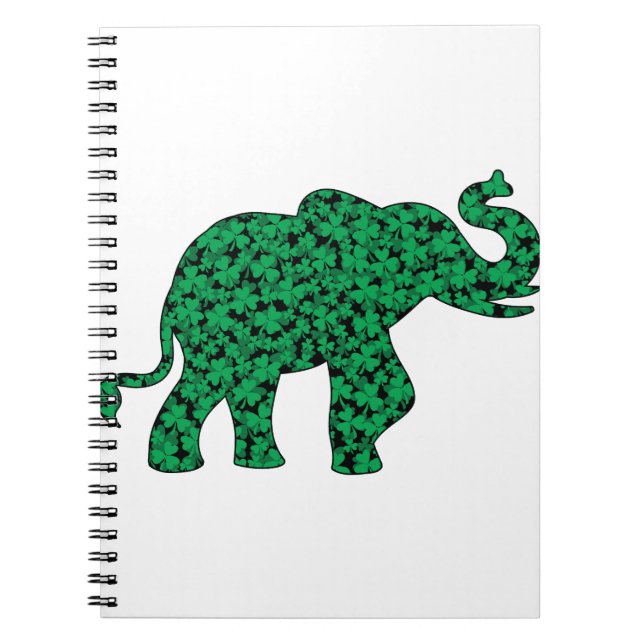 Carnet Shamrock-éléphant (Devant)
