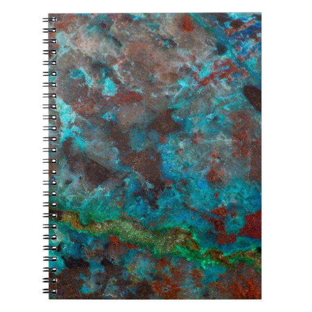 Carnet Shattuckite (Devant)