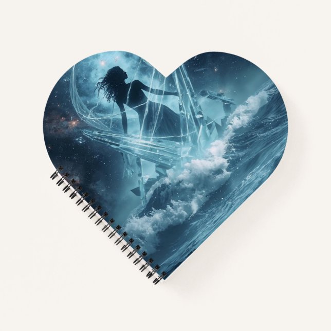 Carnet She Who Rises from the Crystal Sea (Devant)