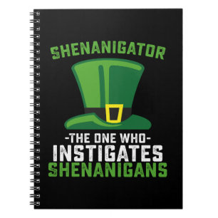Carnet Shenanigator Celui Qui Provoque Des Shenanigans