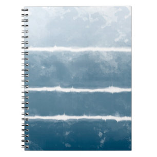Carnet Shibori Ombre Retro Tie Dye Hippie Indigo