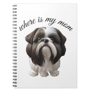Carnet Shih Tzu - Où Est Ma Mère