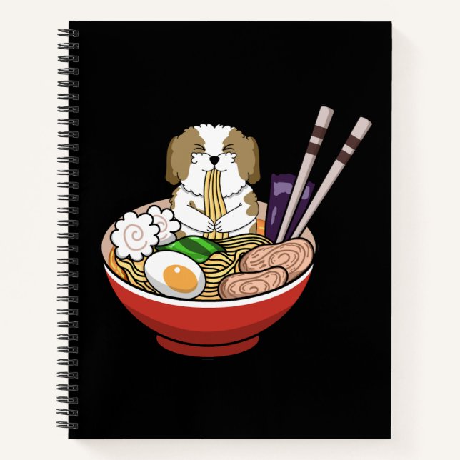Carnet Shih Tzu Ramen (Devant)