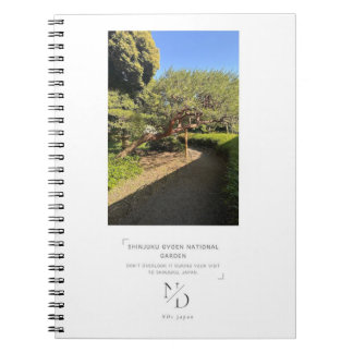 Carnet Shinjuku Gyoen Jardin National Style Japonais