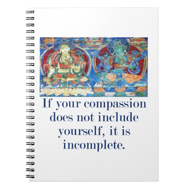 Carnet Si Votre Compassion Ne Vous Inclut Pas - Com (Devant)