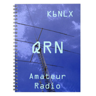 Carnet Signal d'appel radio amateur QRN