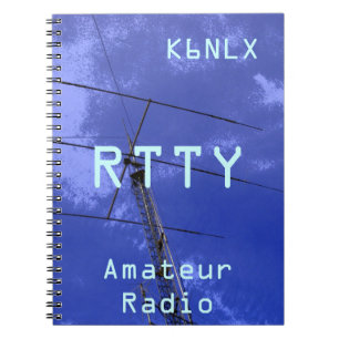 Carnet Signal d'appel radio amateur RTTY
