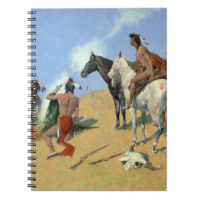 Carnet Signaux de fumée indiens américains (Devant)