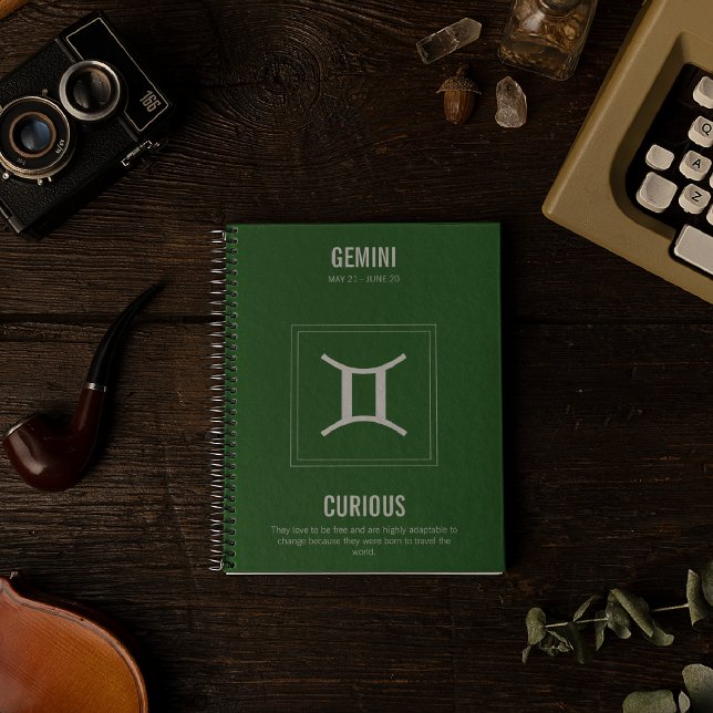 Carnet SIGNE D'Astrologie Gemini (Créateur téléchargé)
