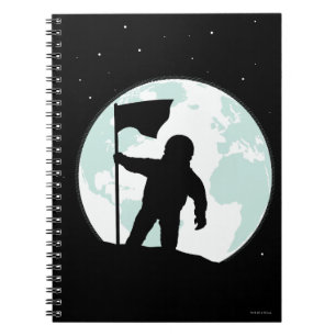 Carnet Silhouette d'astronaute
