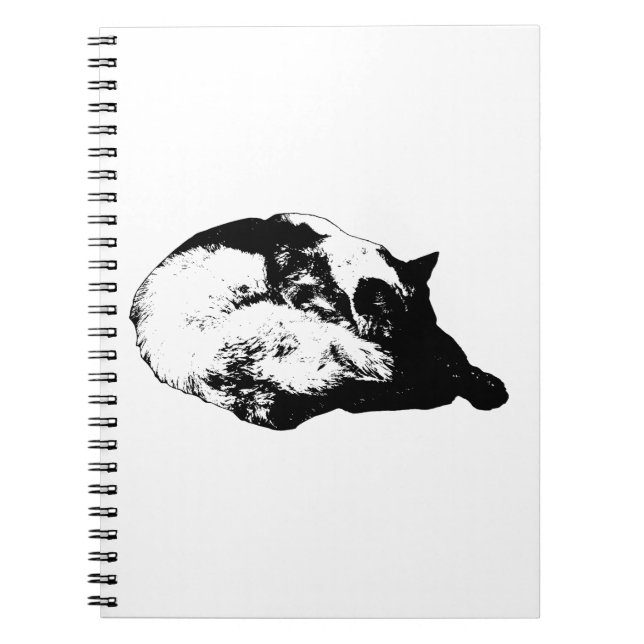 Carnet silhouette de boucle soignée (Devant)