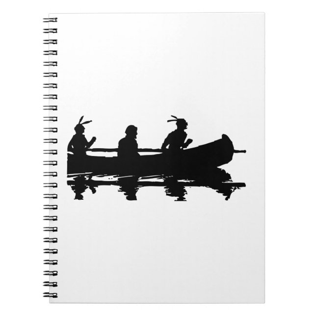 Carnet Silhouette de canot (Devant)