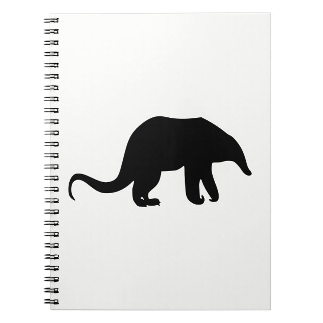 Carnet Silhouette de Fourmilier (Devant)