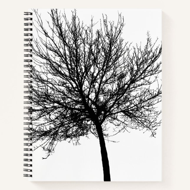 Carnet Silhouette de l'arbre (Devant)