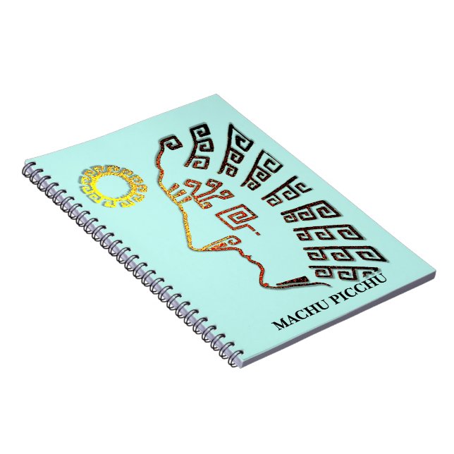 Carnet Silhouette Machu_Picchu (Côté Droit)