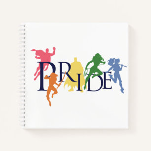 Carnet Silhouettes de personnage de la Ligue de la Justic