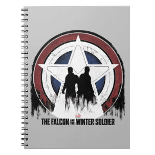 Carnet Silhouettes du bouclier du Faucon et du Soldat de